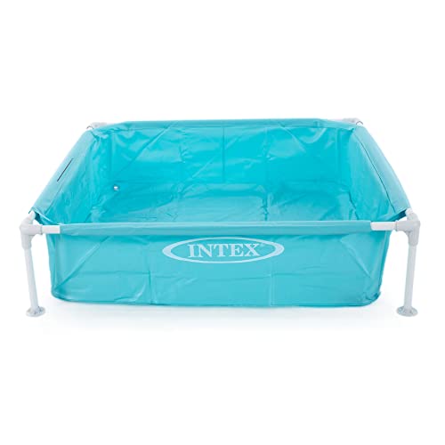 Intex 4ft x 4ft x 12in Mini Frame Kids Beginner Kiddie Swimming Pool (3 Pack) : Giochi e giocattoli