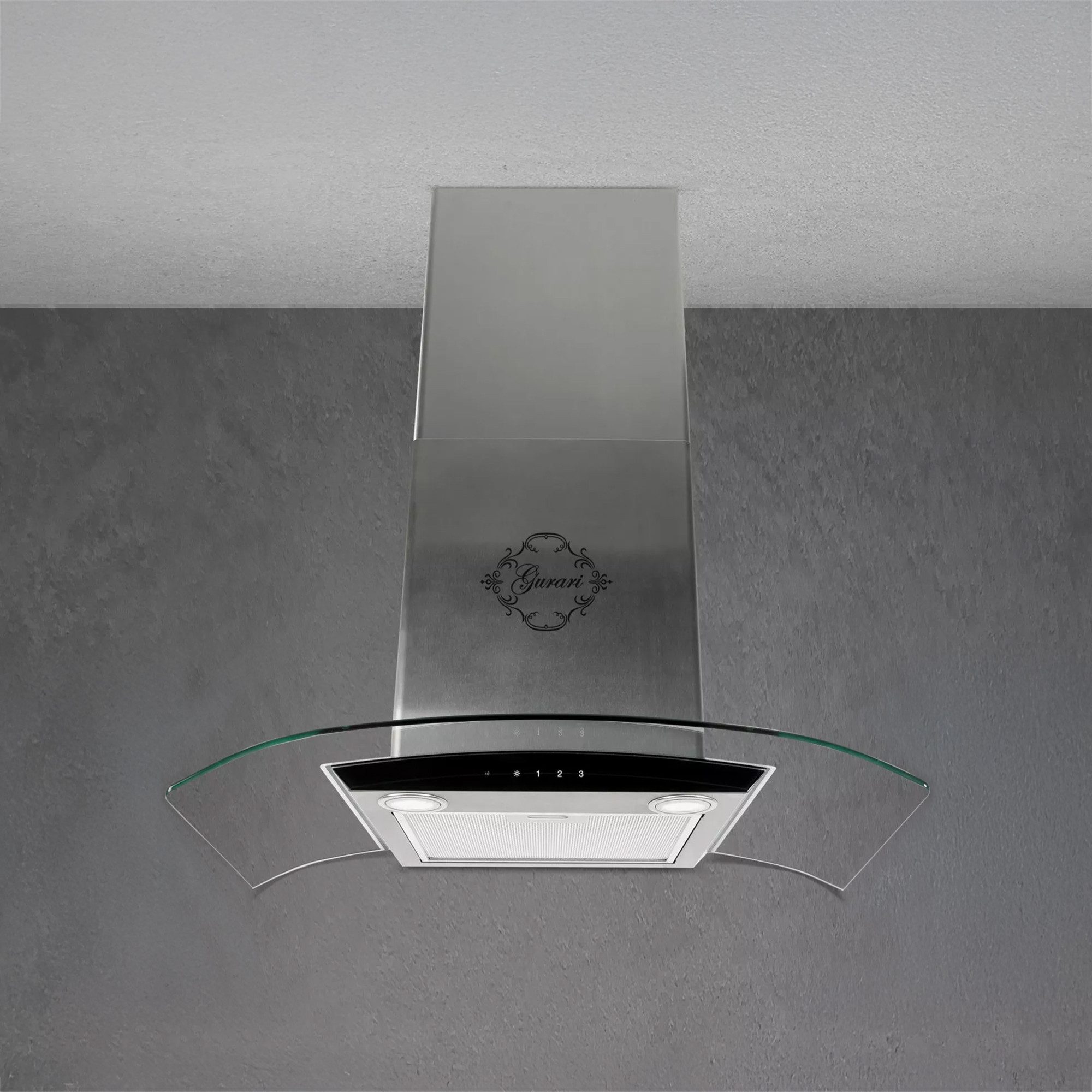 Wandhaube GCH 465 IS 60 BL PRIME N Dunstabzugshaube 60cm Abluft/Umluft