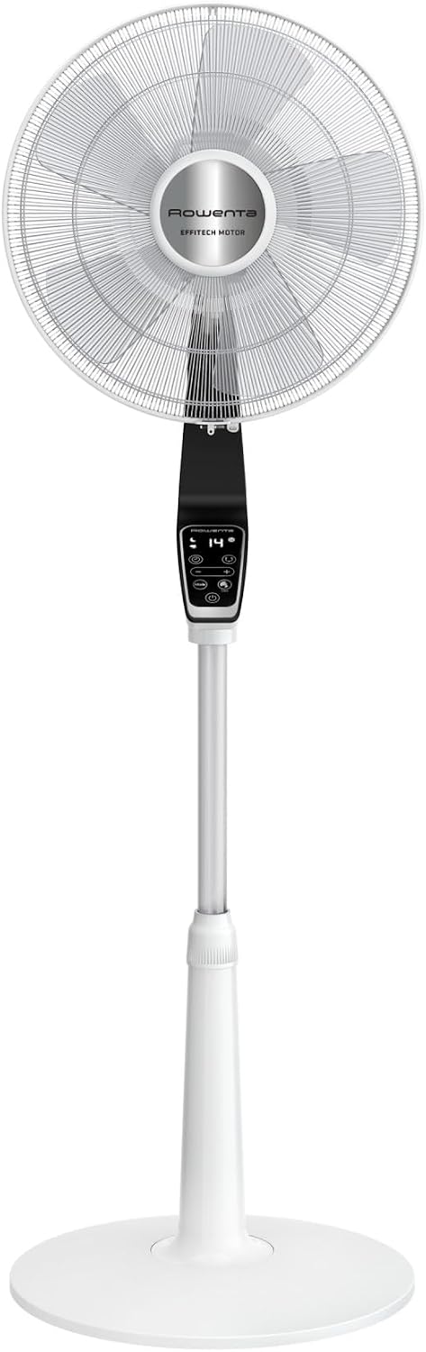 Rowenta Turbo Silence Extreme, Ventilatore a Piantana, Potente, Design Durevole, Elevata Efficienza Energetica, VU5690F0