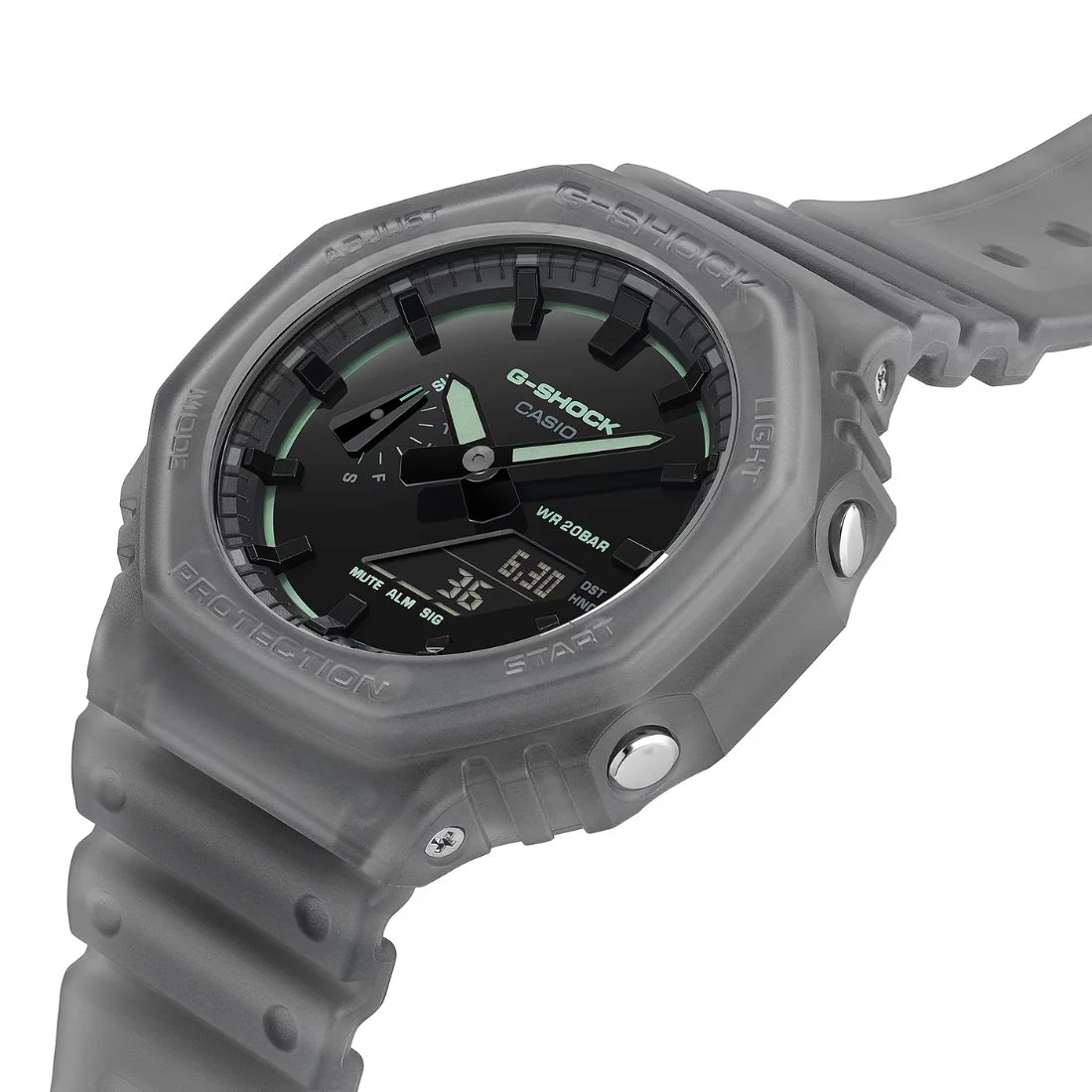 Orologio G-Shock GA-2100K-1AER grigio scuro finitura opaca