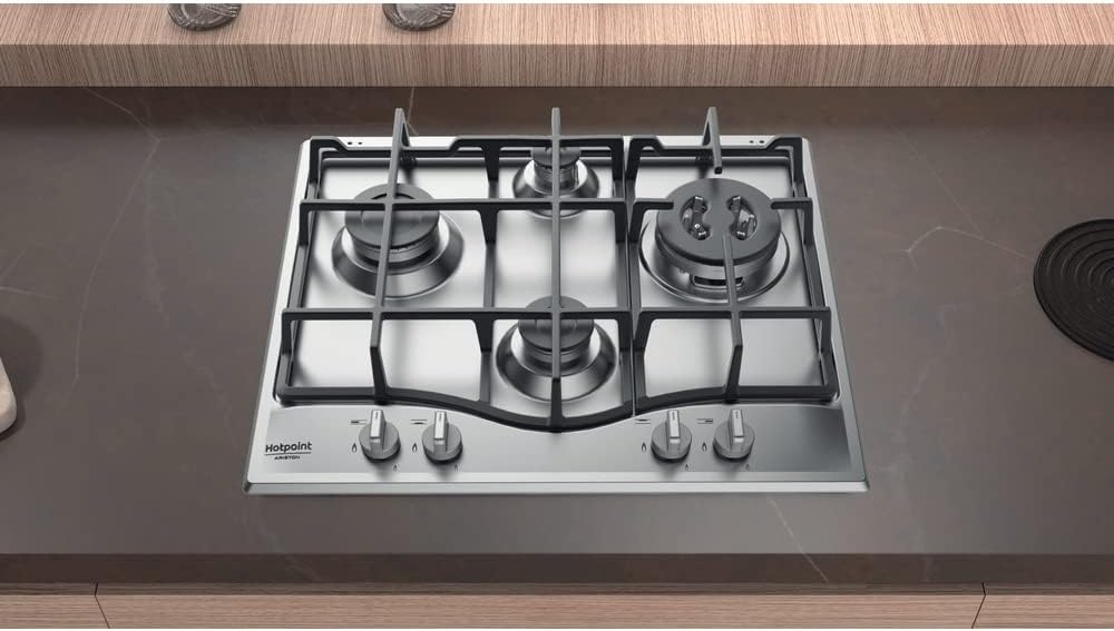 Hotpoint PCN 641 T/IX/HAR piano cottura Acciaio inossidabile Incasso Gas