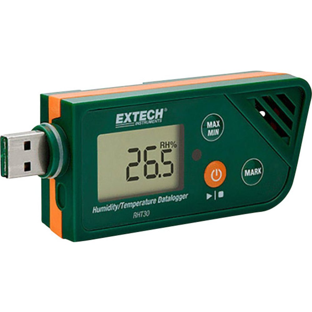 Klimamesser Extech RHT30 RHT30 Multi-Datenlogger Messgröße Luftfeuchtigkeit, Temp
