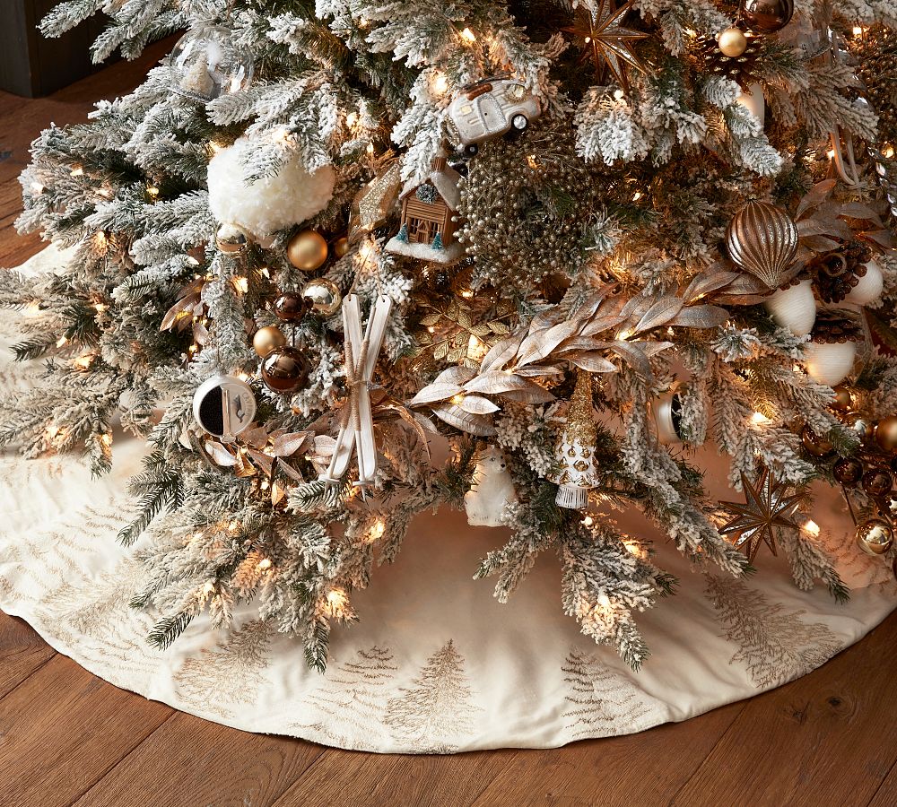 Rustic Forest Tree Skirt   tiaotiao