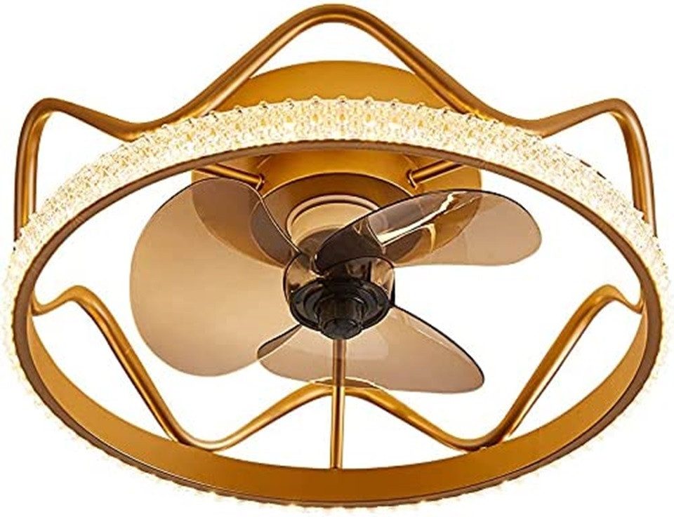Deckenventilator Deckenventilator mit LED Beleuchtung Deckenleuchte mit Fernbedienung