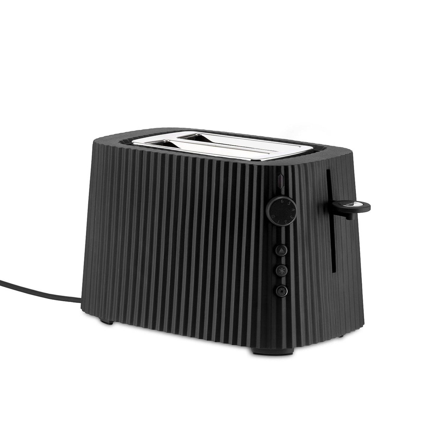 Toaster Plissé Schwarz