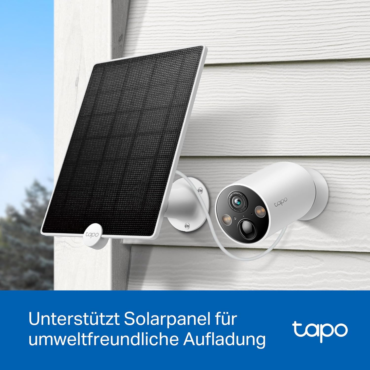 Tapo C425 Außenkamera Akku, 4-Pack | Überwachungskamera aussen mit Magnetische Basis, 2K Auflösung, WLAN, 10000-mAh-Akku, 150° FOV, Kein Hub erforderlich, Unterstützt Solarpanel, Alexa-kompatible