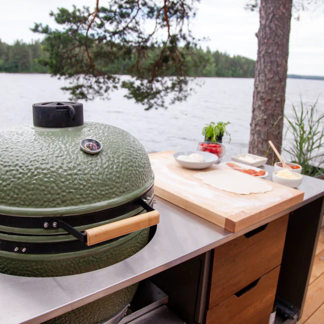 Kobe Kamado Houtskoolbarbecue Professional XXL, 26, 138x87x115cm