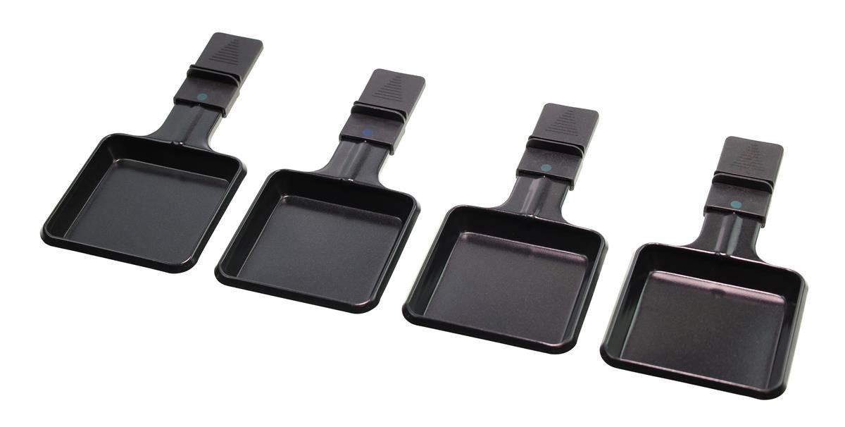 Raclettepfännchen 4x Severin 9759048 Pfanne, Pfännchen für RG 2371 RG 2372 RG 2373 RG