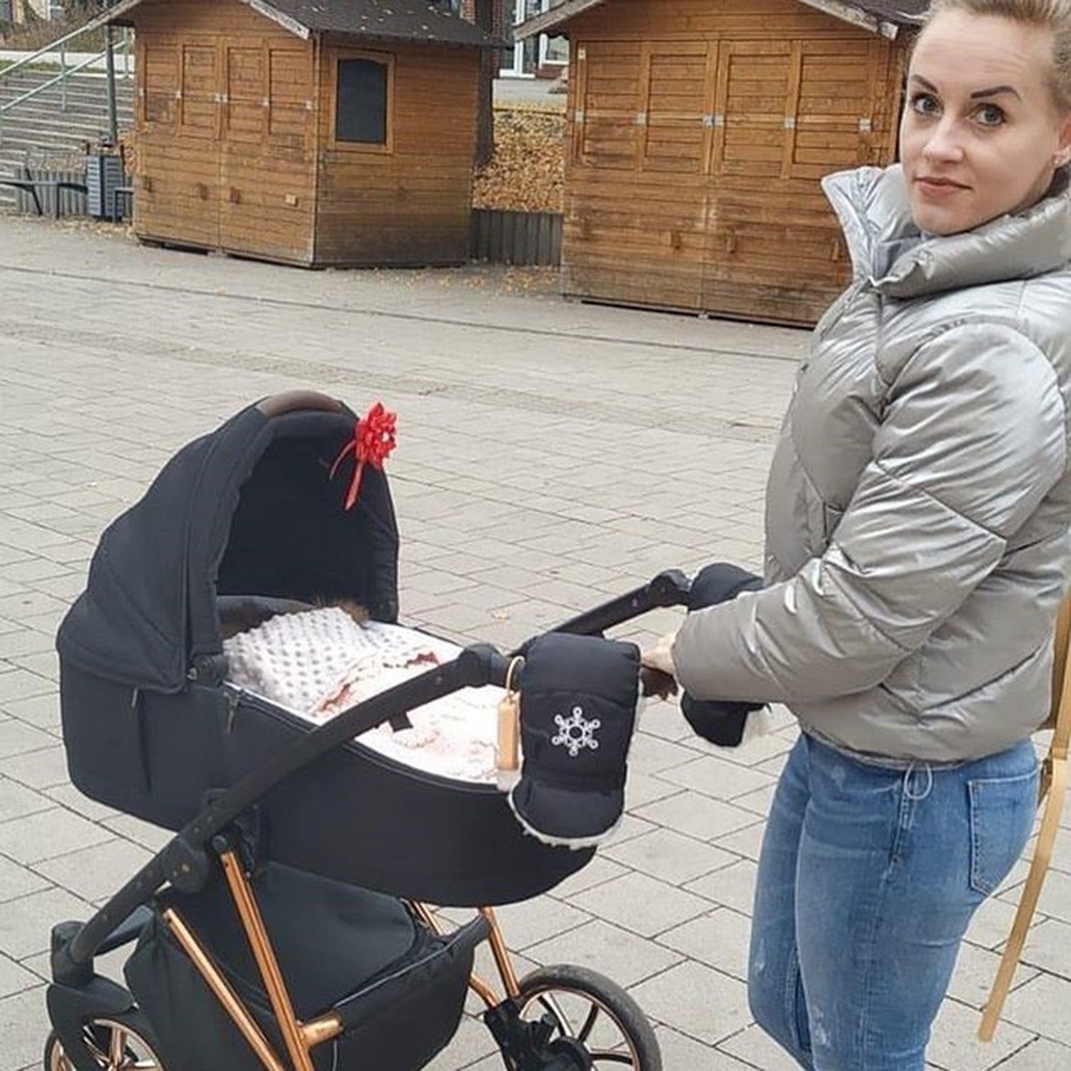Kombi-Kinderwagen 2in1 Musse Ultra, Baby Buggy Babywanne 5-Punkt-Sicherheitsgurt