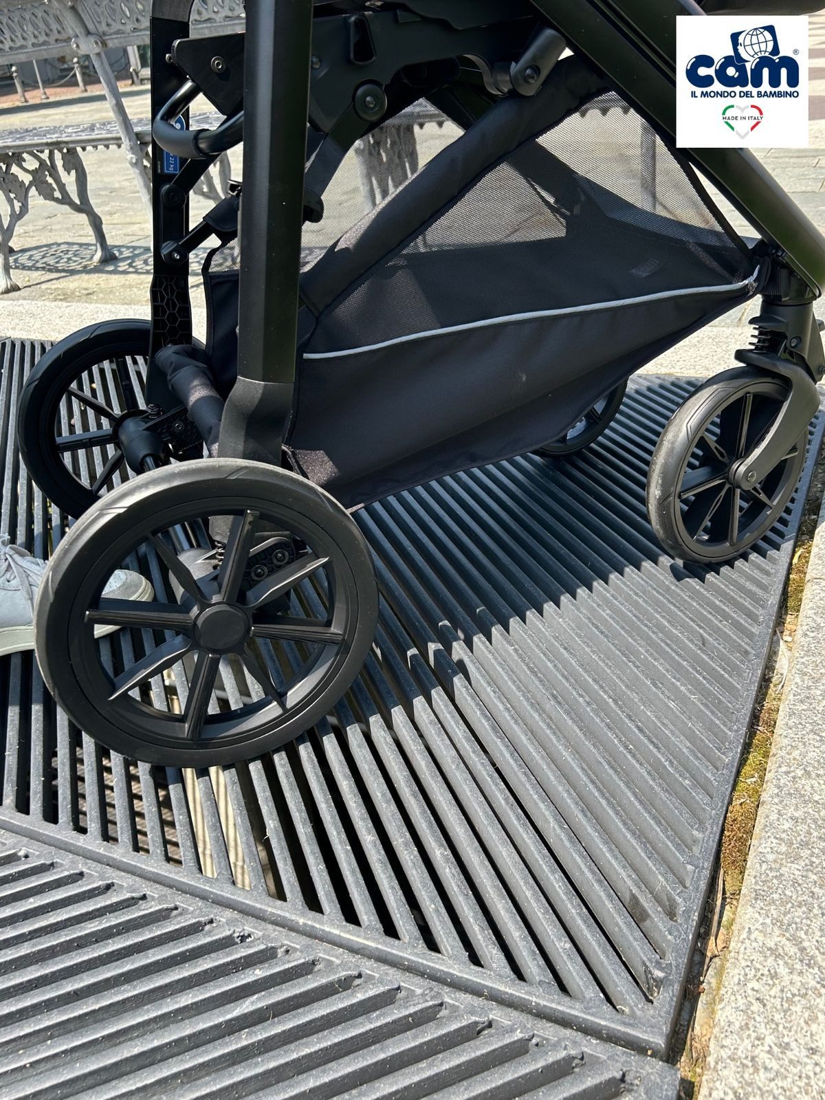 Kombi-Kinderwagen CAM Modus Duo 2n1 inkl. atmungsaktiver Simply-Matratze