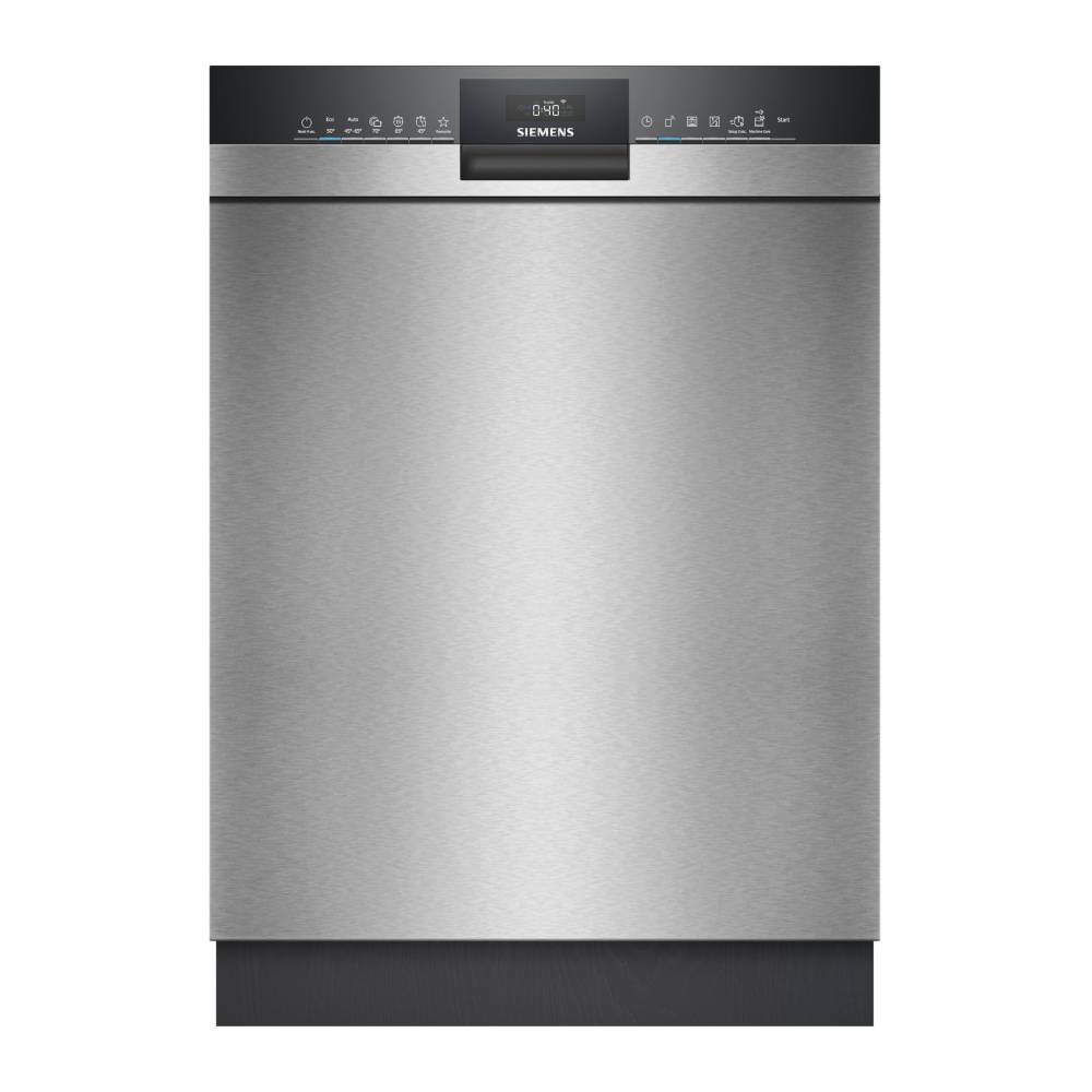 Unterbau-Geschirrspüler 60 cm SN43ES06VE mit Home Connect, 14 Maßgedecke, Edelstahl, 44 dB, autoOpen dry und varioSpeed Plus