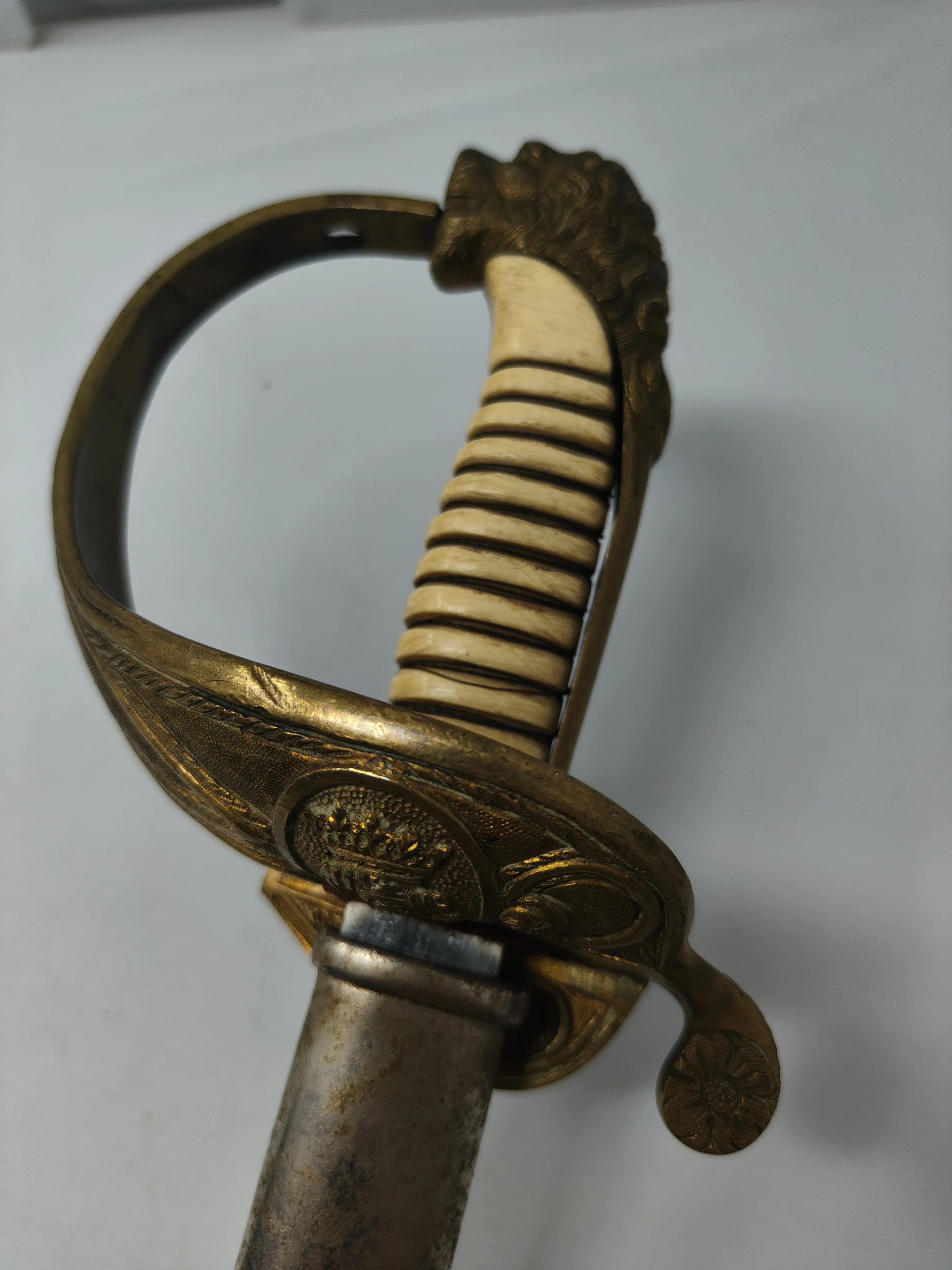 Spanish Marine Ceremonial Saber. Franco's period.