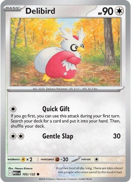 Delibird (105/132) (MEG)