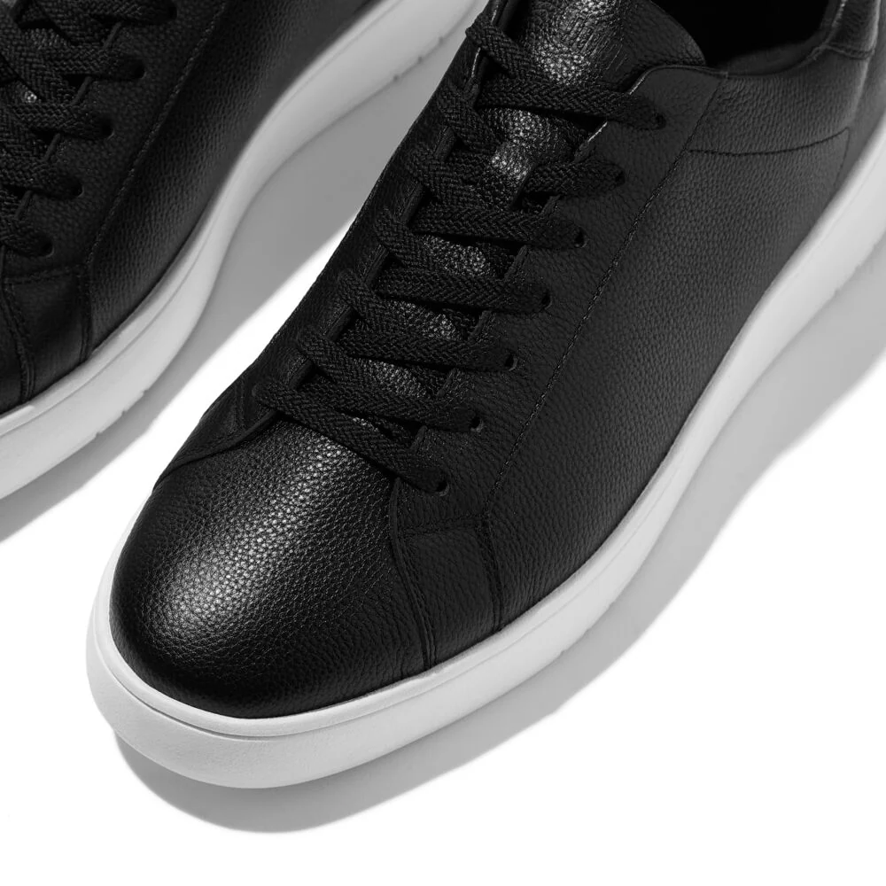 FitFlop RALLY II Herren Black Leder Sneaker