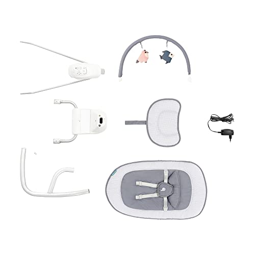 Babymoov Swoon Light Altalena elettrica Multifunzione, Legno, Grey, 1 unità (Confezione da 1) : Amazon.it: Prima infanzia
