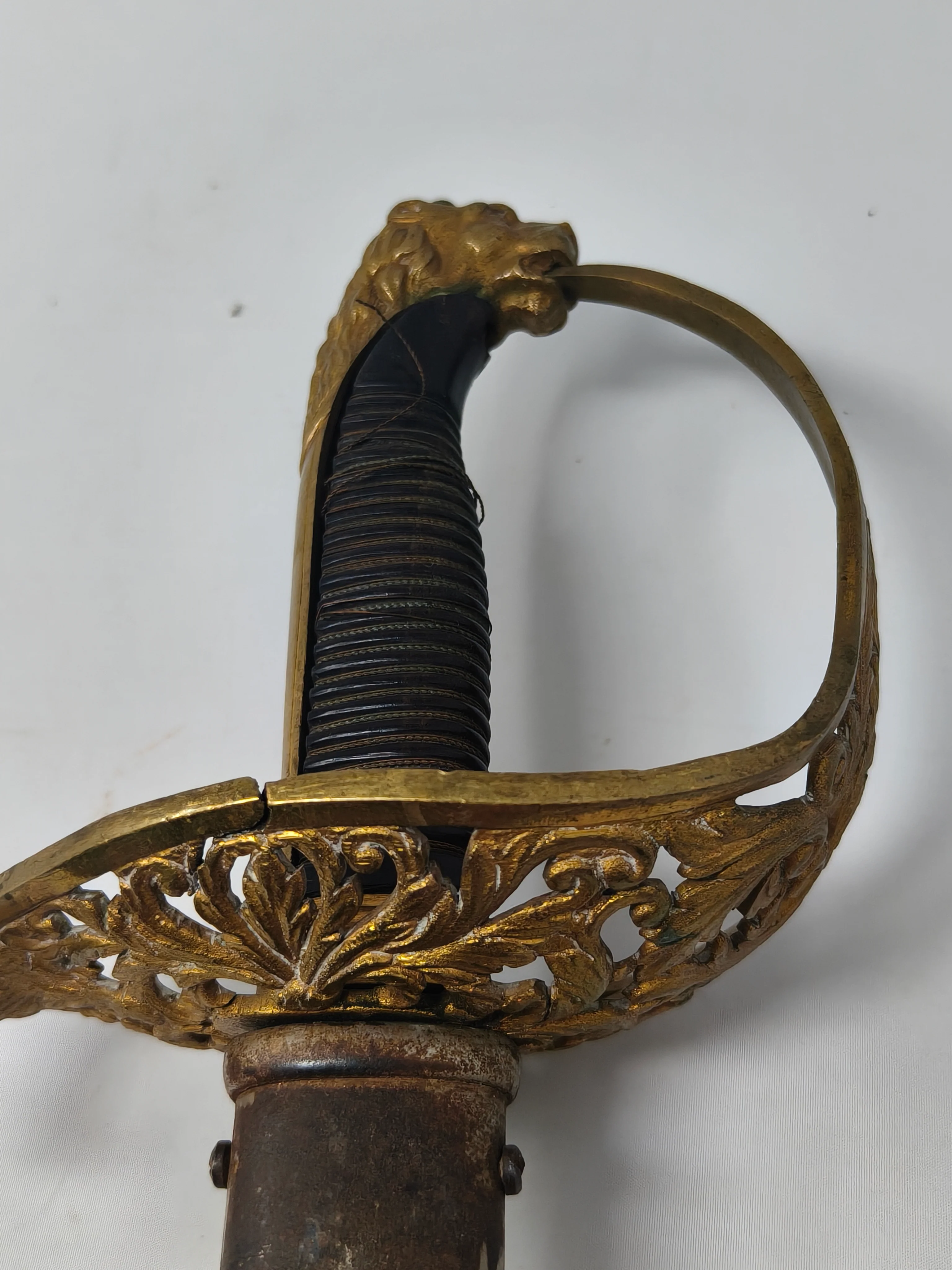 Quartermaster ceremonial Saber. Alphonso XIII Spain