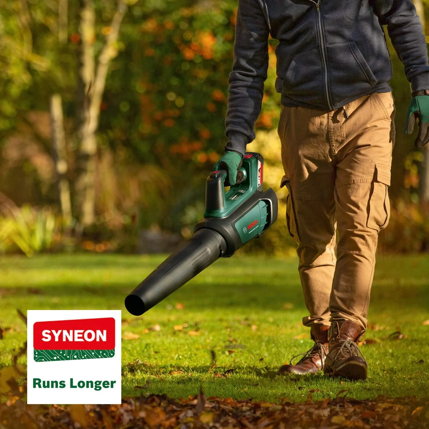 Bosch Accu-bladblazer AdvancedLeafBlower 36V-750 (1x 2,0 Ah accu, 36 volt systeem, voor het verwijderen van hardnekkige bladeren op grote oppervlakken, laag gewicht: 2,8 kg, in doos)