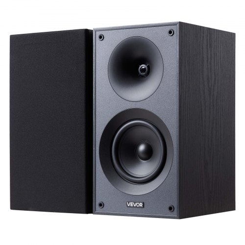 VEVOR Passive Regallautsprecher Paar 300W Stereo-Audio-Lautsprecher 65Hz–20kHz