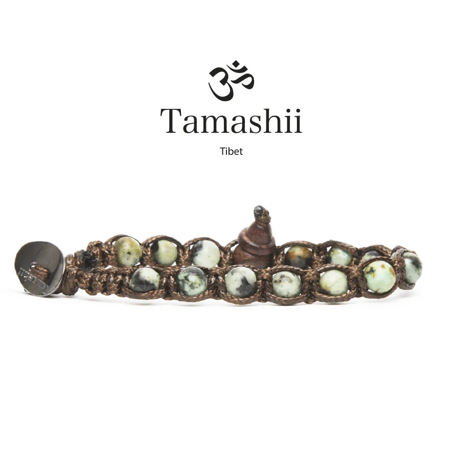 Bracciale BHS601-75 mini Tamashii in turchese africano