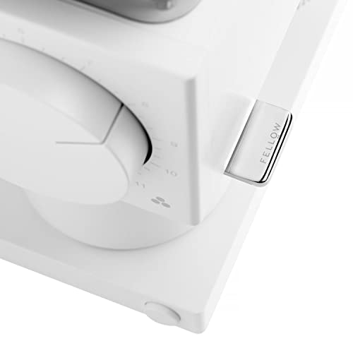 Macinacaffè Fellow Ode – Macinacaffè a macine – Macina chicchi di caffè con 31 impostazioni per caffè a gocce, pressatura francese e preparazione a freddo – Bianco opaco : Amazon.it: Casa e cucina