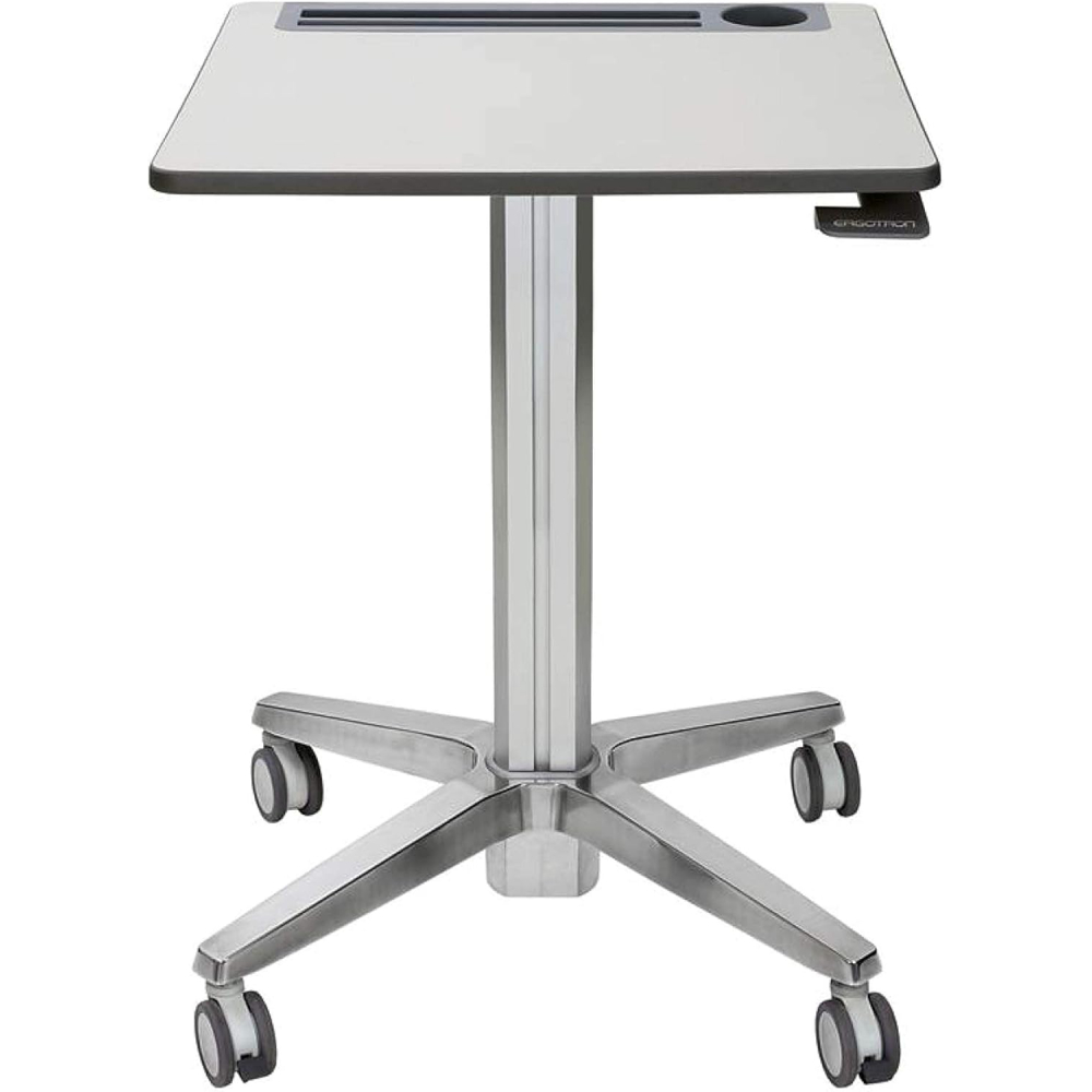 Ergotron LearnFit Mobile Standing Desk, Adjustable Height, Grey