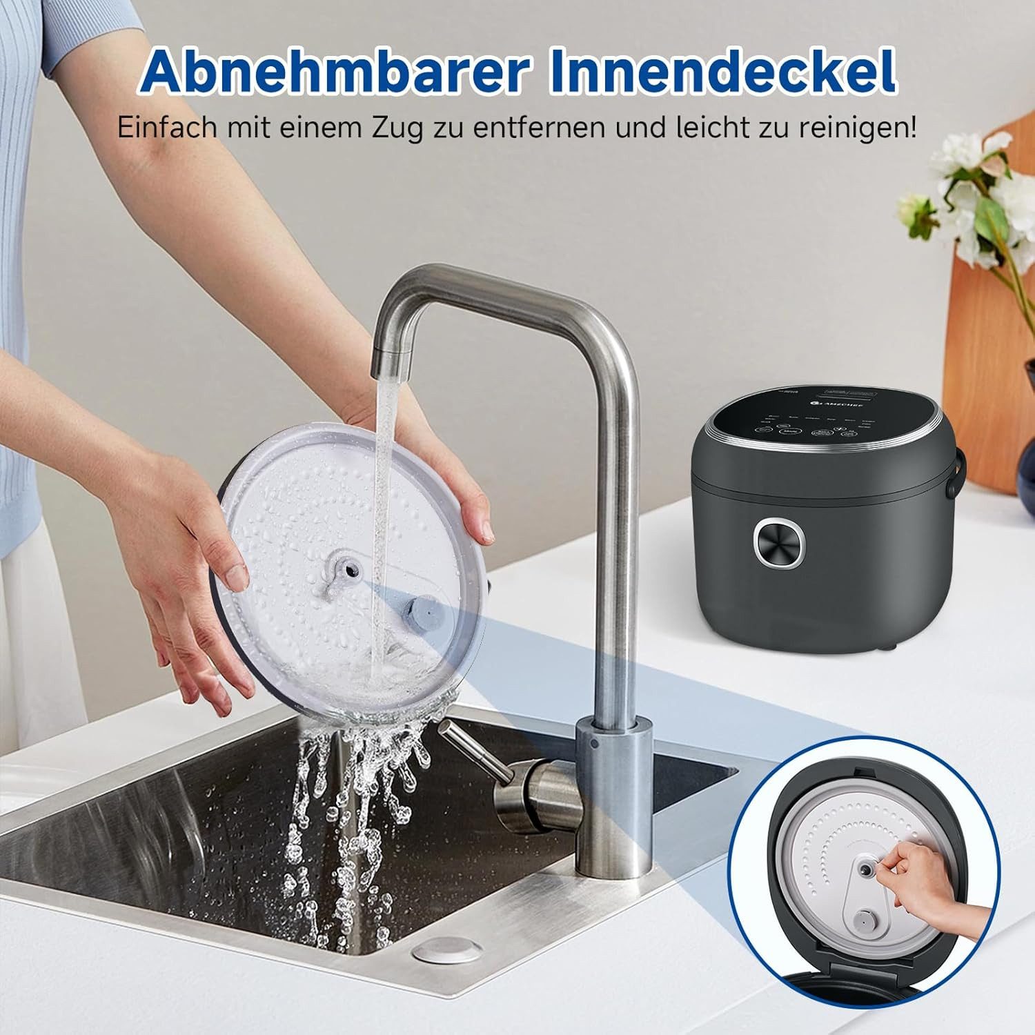 Reiskocher ‎CE-DFB-P40OTU2-BK