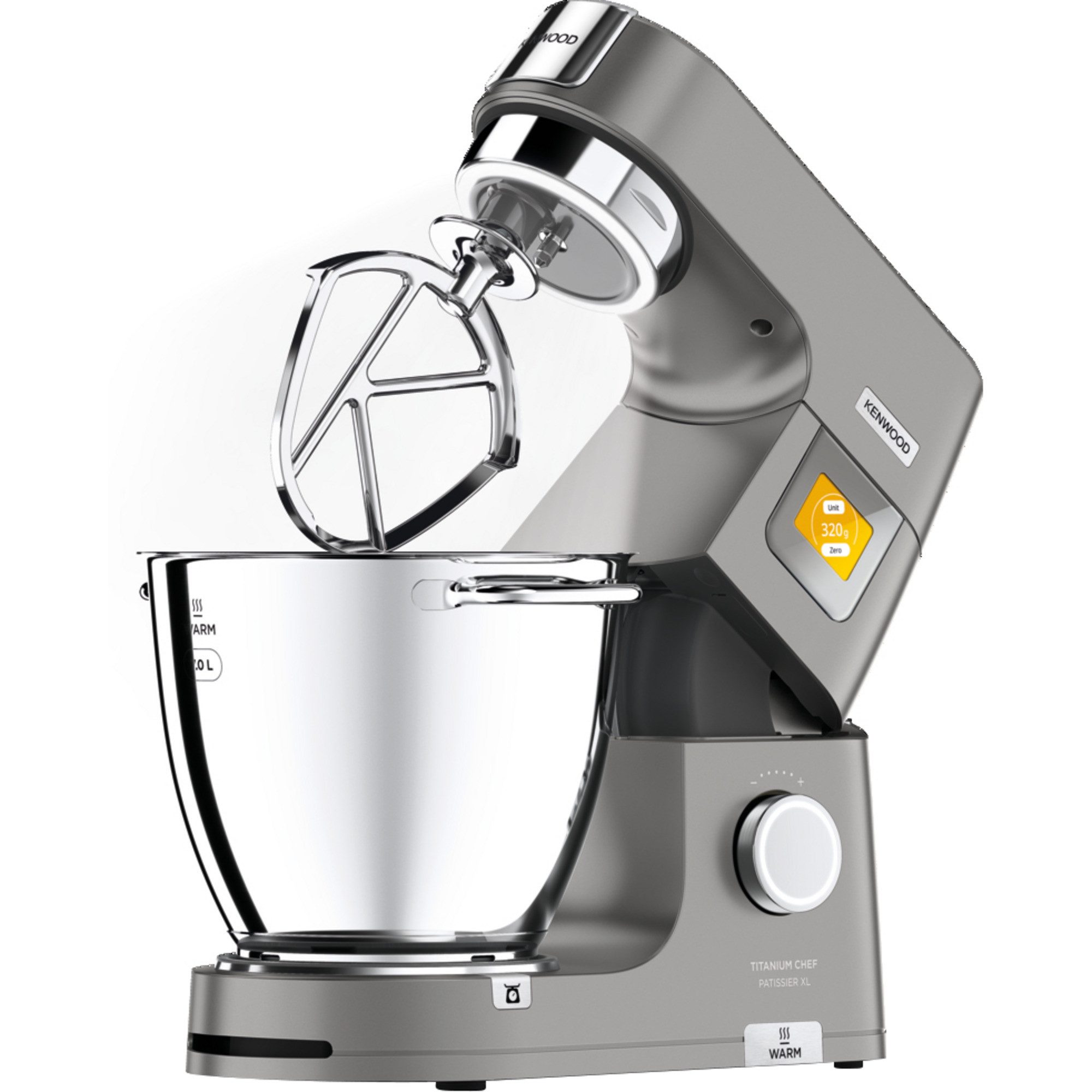 Küchenmaschine Titanium Chef Patissier XL Küchenmaschine KWL90.004SI