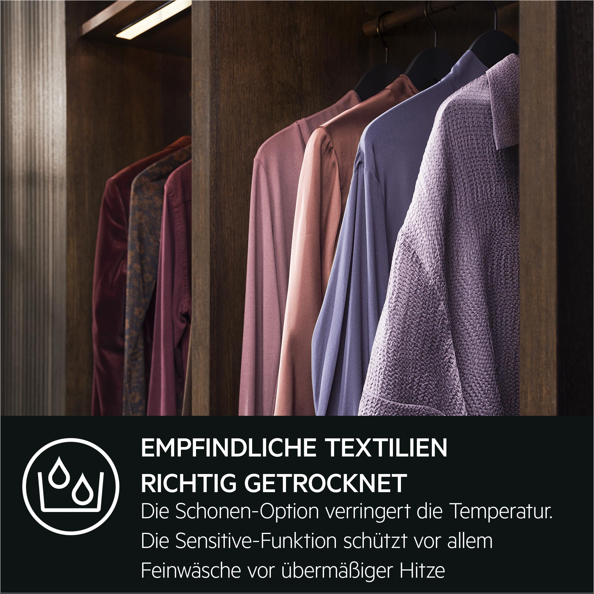 Wärmepumpentrockner TR9M75680 Serie 9000 8 kg Energieeffizienzklasse C AbsoluteCare Plus SensiDry MixDry Wärmepumpentechnologie