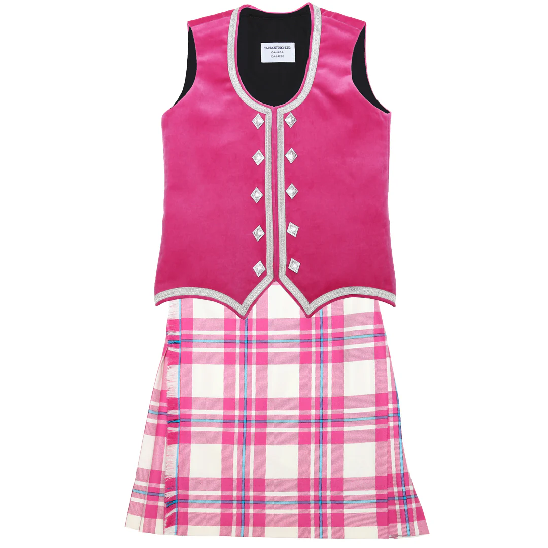 Tartan - Dress Raspberry McGregor