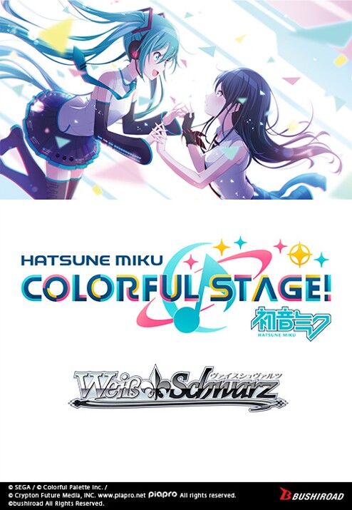 [Weiss Schwarz]  HATSUNE MIKU: COLORFUL STAGE! Booster Box