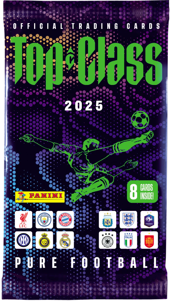 Top Class Soccer 2025 Trading Cards - Booster Pack