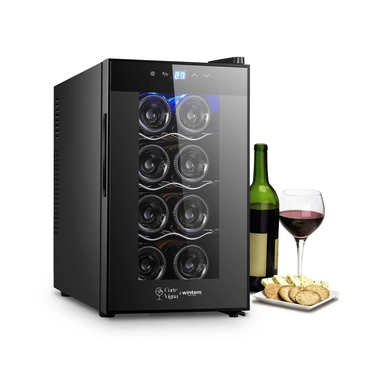 Cantinetta Vino Frigo Per 8 Bottiglie Di Vino 25L