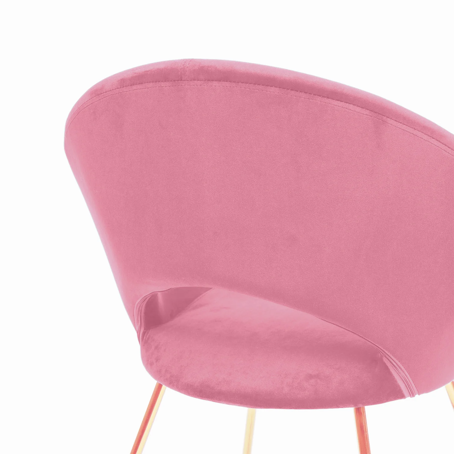 Poltroncina London Rosa Velvet