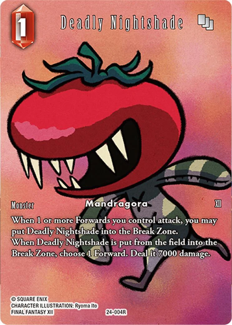 Deadly Nightshade (Full Art) (24-004R) (24)