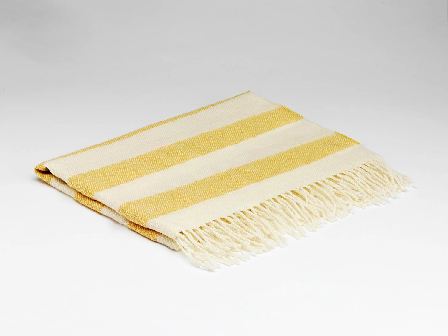 McNutt of Donegal Lambswool Baby Blanket , Yellow