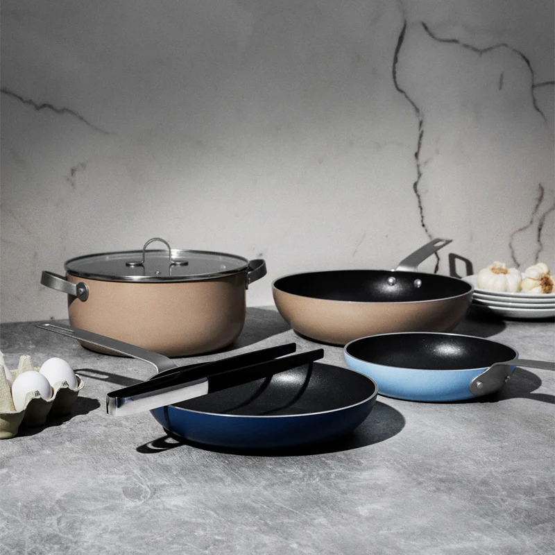 Set di Pentole Alessi Tama 5 Pezzi - Alta Qualità e Design Elegante