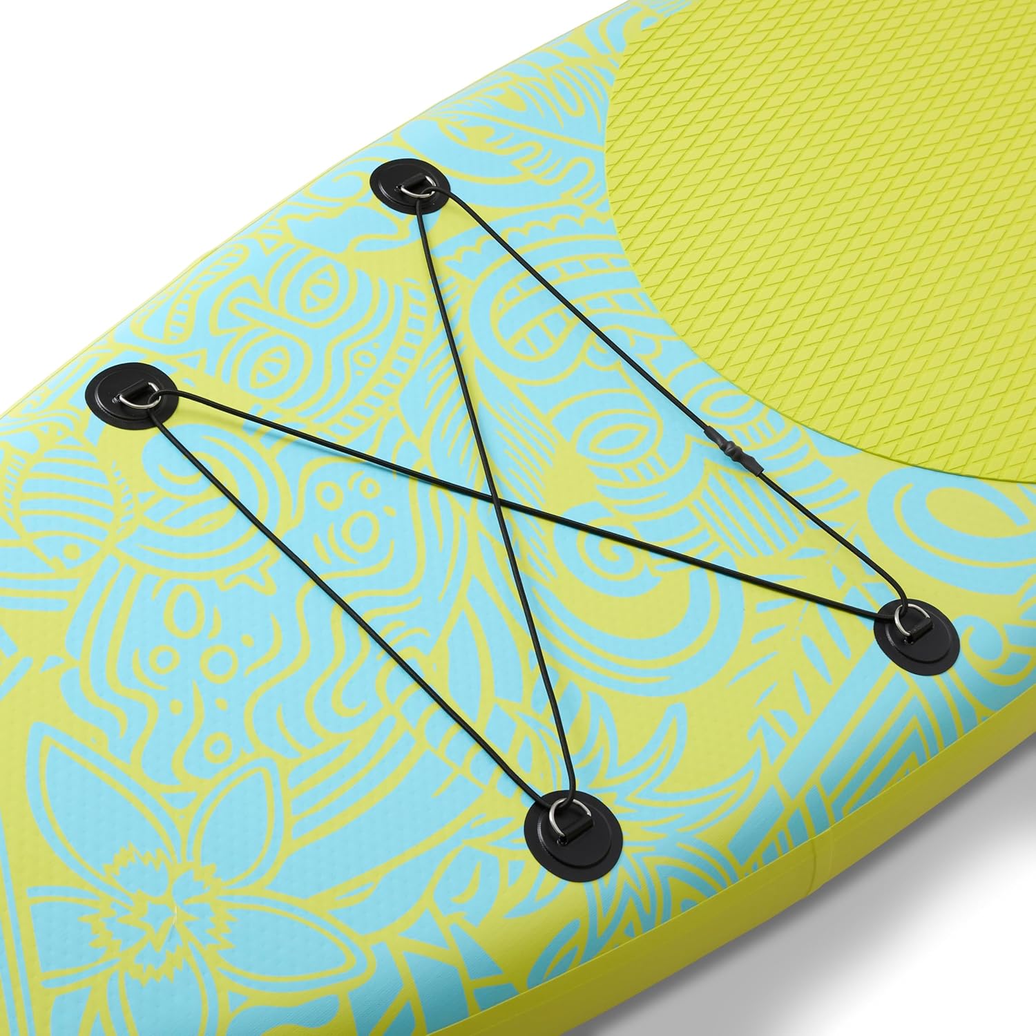 Nilox Tavola Gonfiabile per Stand Up Paddle in PVC, Completa di Accessori con Zaino, Pagaia, Pompa, Leash, 3 Pinne, Tavola da 335 x 84 x 15 cm