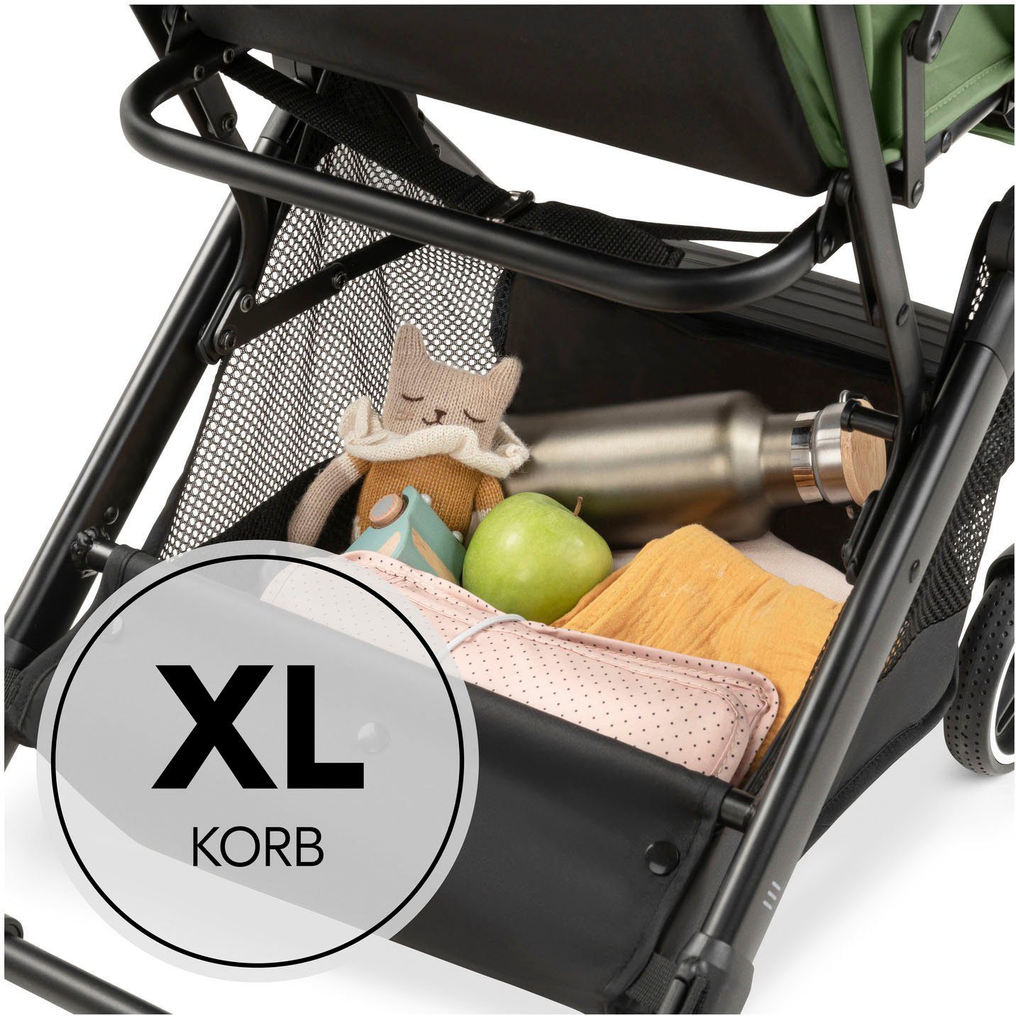 Kinder-Buggy Travel N Care Plus Buggy, green