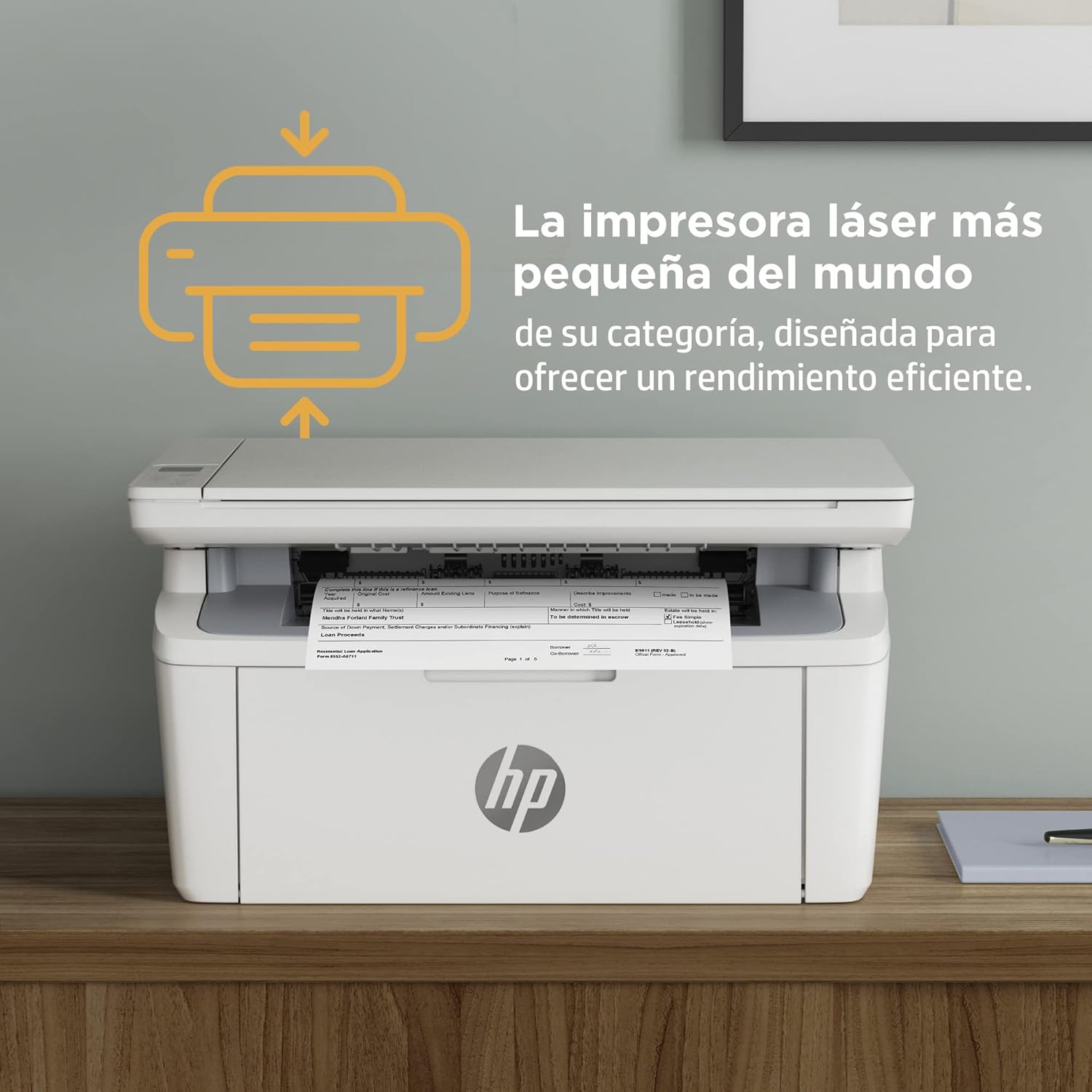 HP Monochrom Drucker Laserjet M140w MFP, A4, weiss