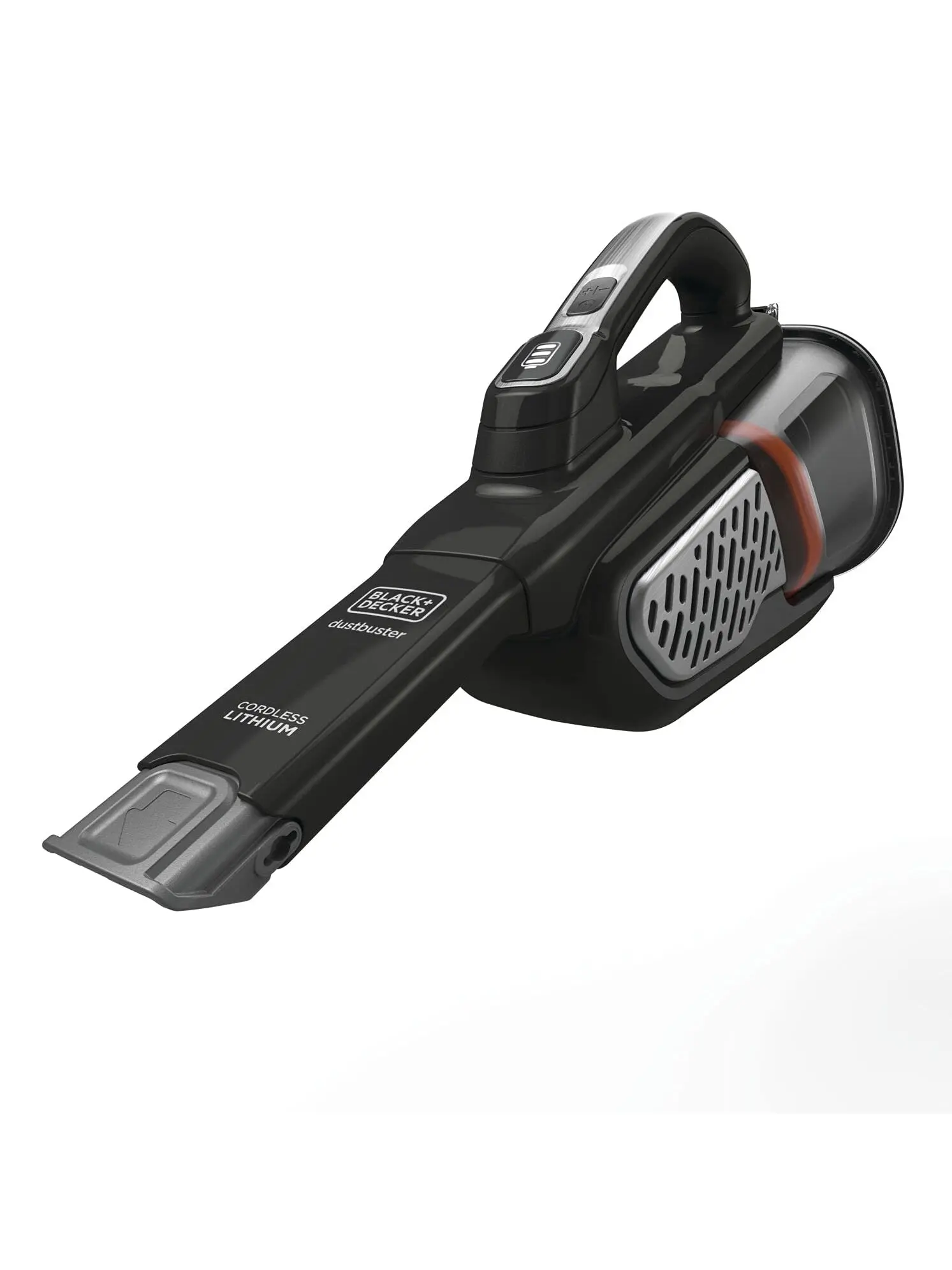 BLACK DECKER dustbuster Handheld Vacuum, Cordless, AdvancedClean , Black (HHVK515J00FF), Gray