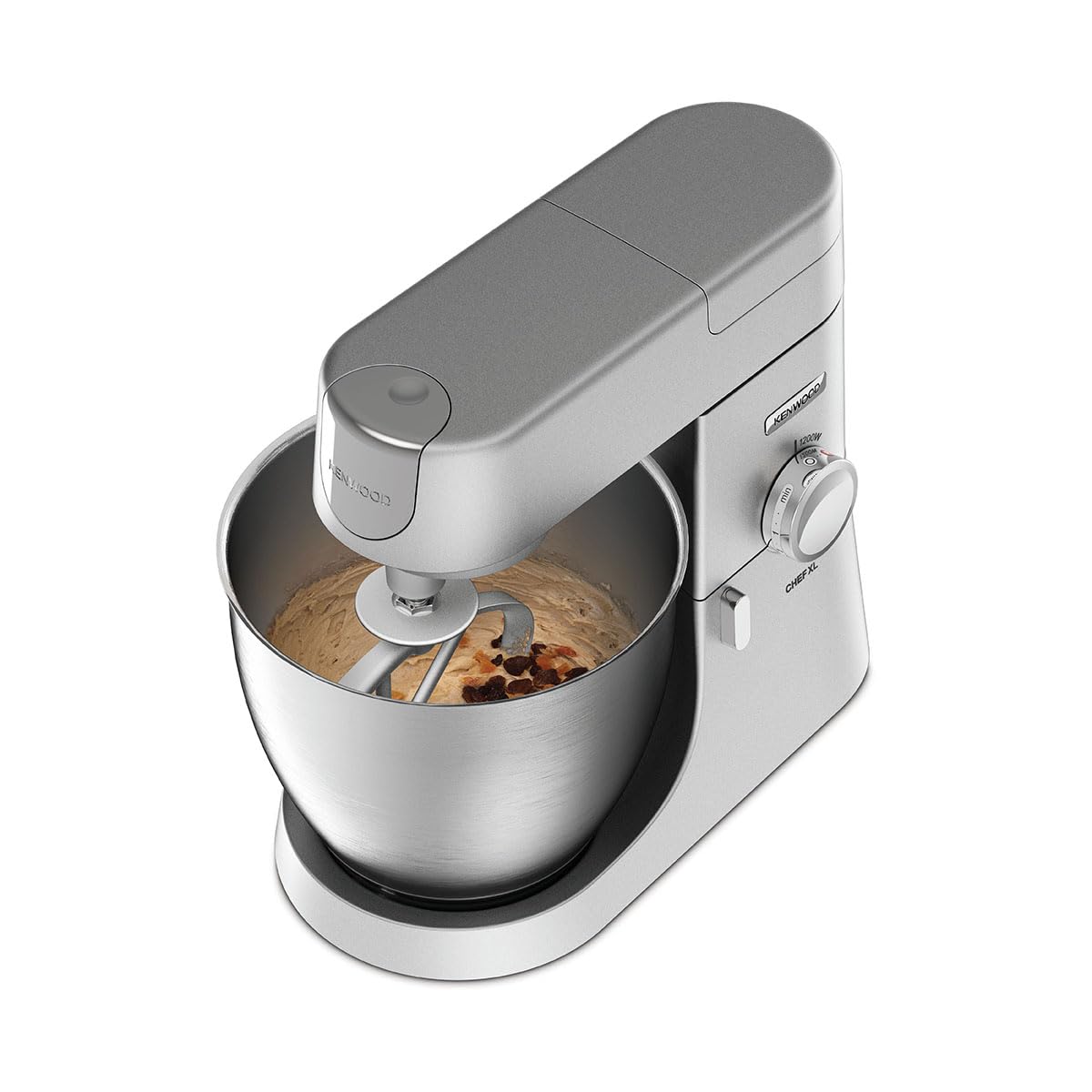 Küchenmaschine Chef XL KVL4100S mit 6,7 l Edelstahl-Rührschüssel, 1200 W und 3-teiligem Patisserie-Set, silber