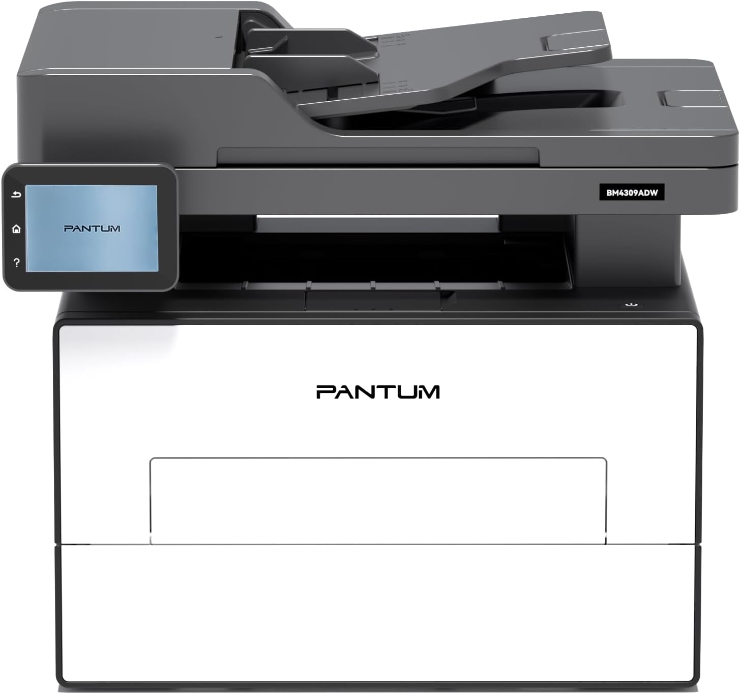PANTUM BM4309ADW Multifunktionsdrucker Laserdrucker Schwarz Weiss, Automatischer Duplexdruck, Drucker Scanner Kopierer mit ADF, WLAN/LAN/USB, 3,5-Zoll-Touchscreen, 30ppm