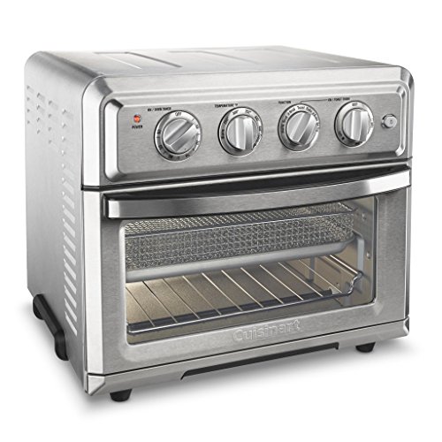 Air Fryer   Convection Toaster Oven by Cuisinart, 7 1 Oven with Bake, Grill, Broil & Warm Options, Stainless Steel, TOA 60: Home & Kitchen
