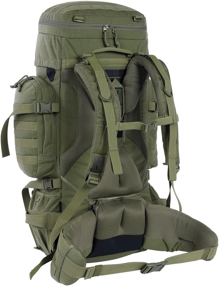 Tasmanian Tiger TT Raid Pack MKIII 52 Liter Militär Outdoor Rucksack mit abnehmbarem Hüftgurt, Molle System kompatibel und Trinksystem-Vorbereitung