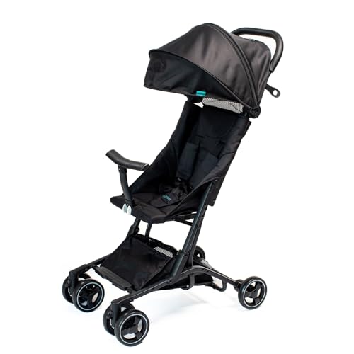 Urban Kanga Bandicoot Passeggino da Viaggio Leggero per Aereo fino a 25 kg (Nero) : Prima infanzia