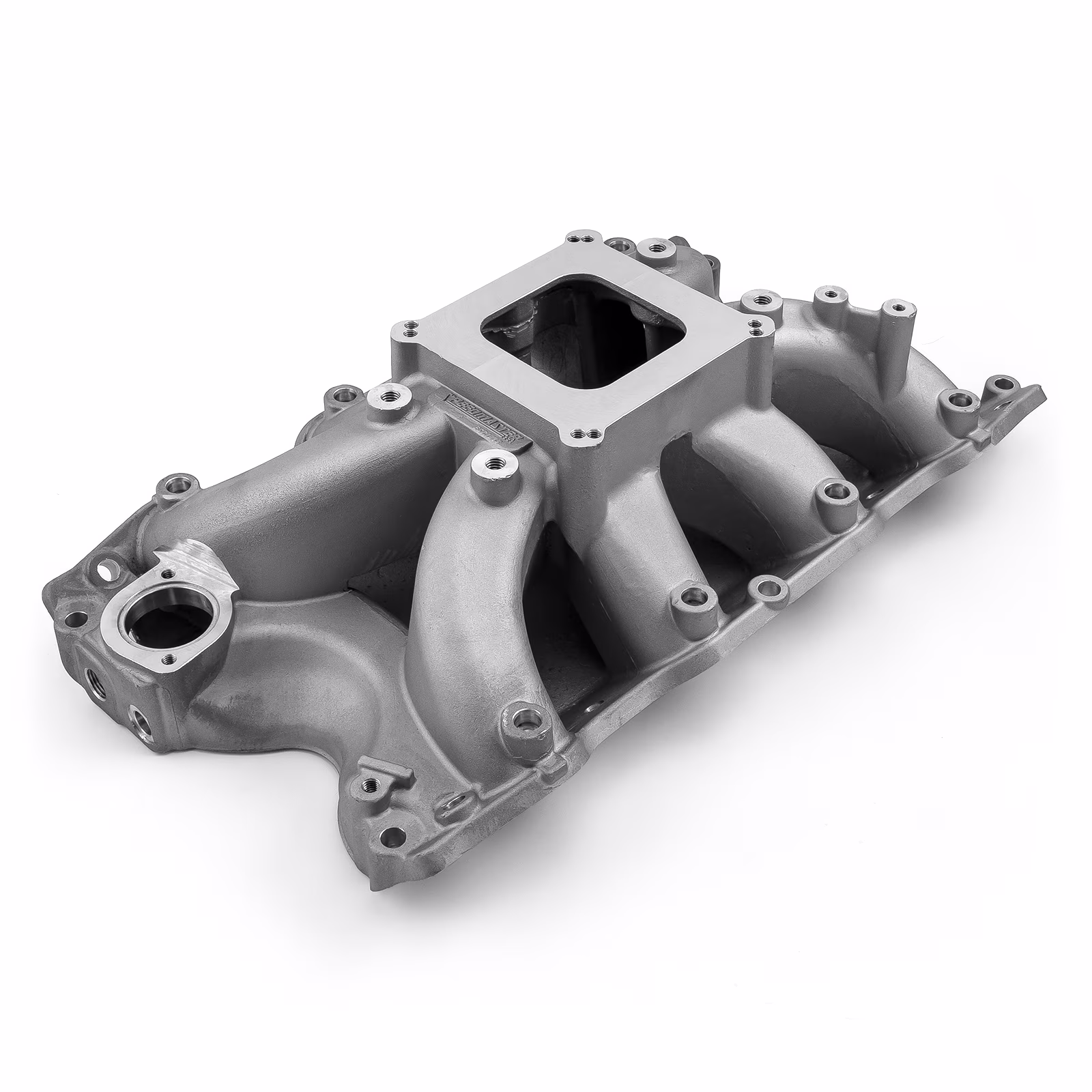 Speedmaster 1-147-100 Compatible with Ford 429 460 4150 Cobra Jet Ports HiRise Aluminum Intake Manifold [Satin]