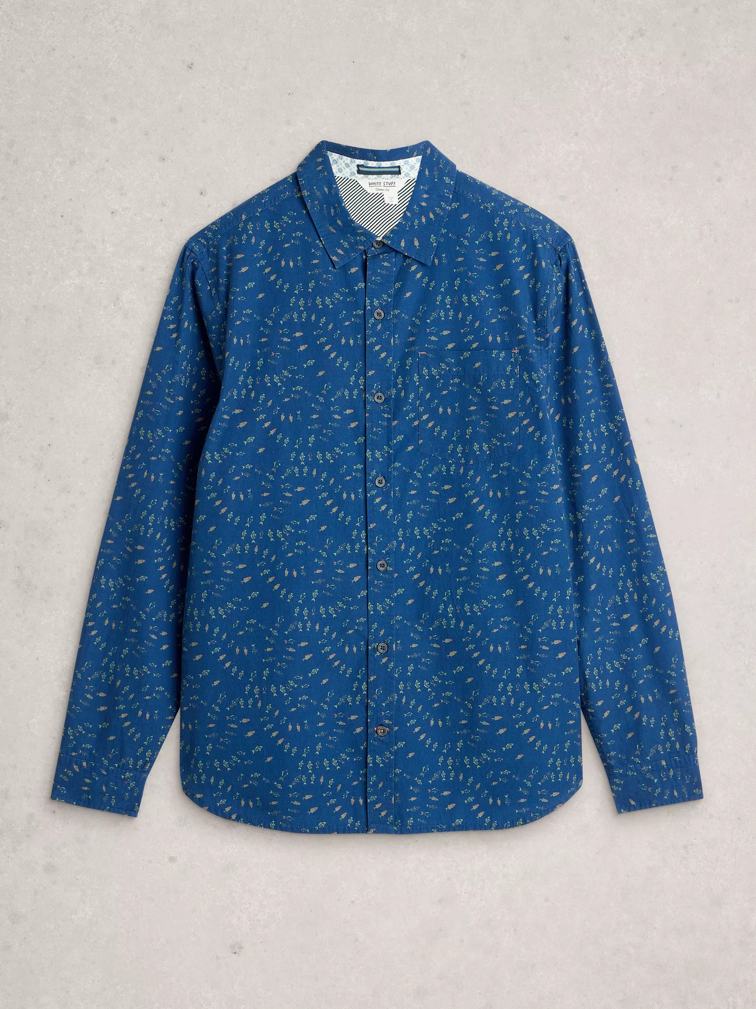 White Stuff Finsbury Swim Fish Shirt