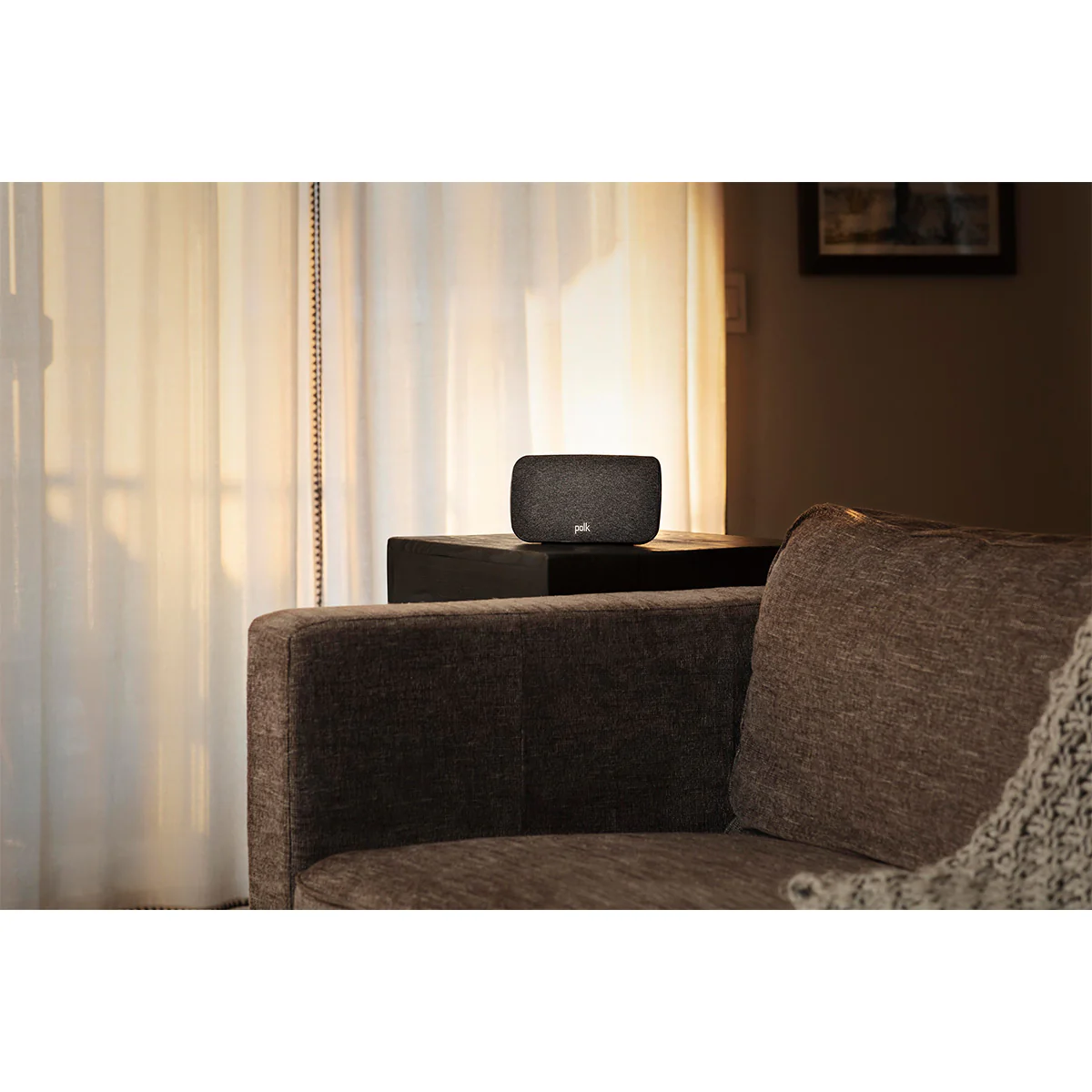 Polk Audio React Thuisbioscoop Systeem met React Soundbar, Draadloze Subwoofer en Draadloze Achterluidsprekers