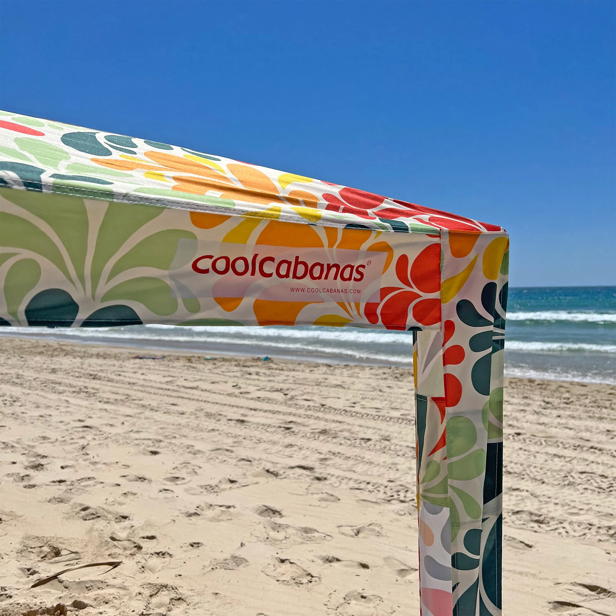 CoolCabana 5 Ombreggiatura da Spiaggia - Protezione UPF 50+, Ampia Zona d’Ombra
