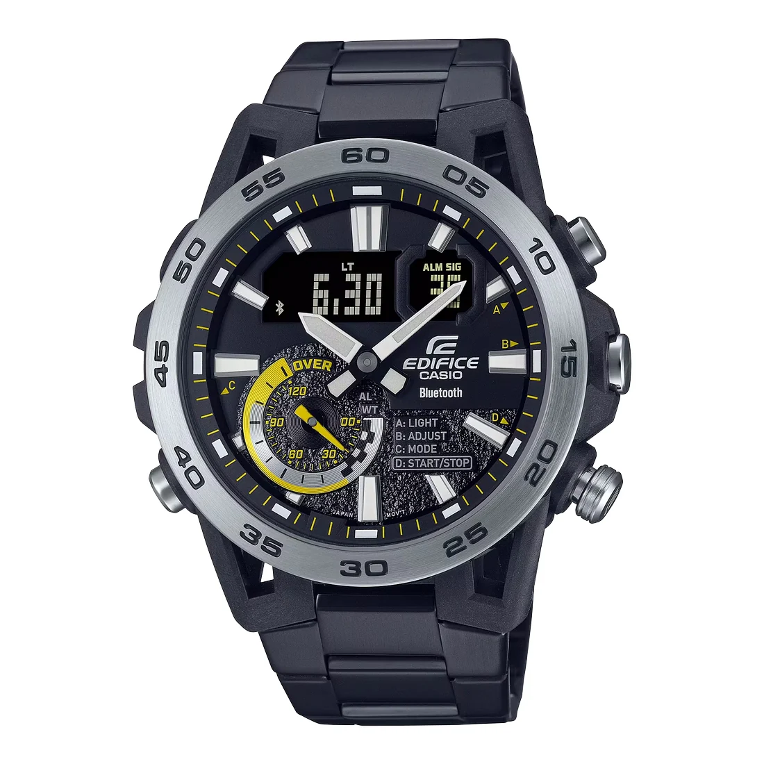 Orologio Casio Edifice ECB-40DC-1AEF carbonio e acciaio nero
